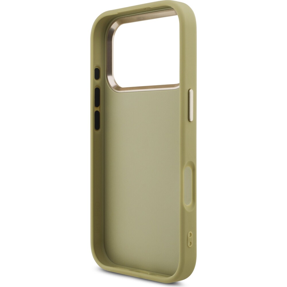 Guess-PU-Fixed-Glitter-4G-Metal-Frame-kryt-iPhone-17-Pro-zlaty