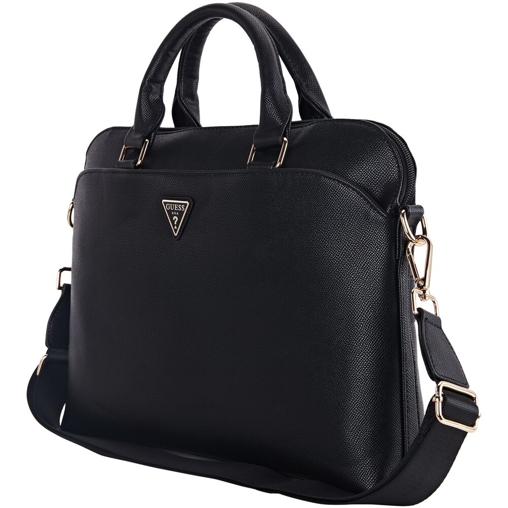 Guess-PU-Grained-Triangle-Logo-taska-na-notebook-13-14-15-cerna