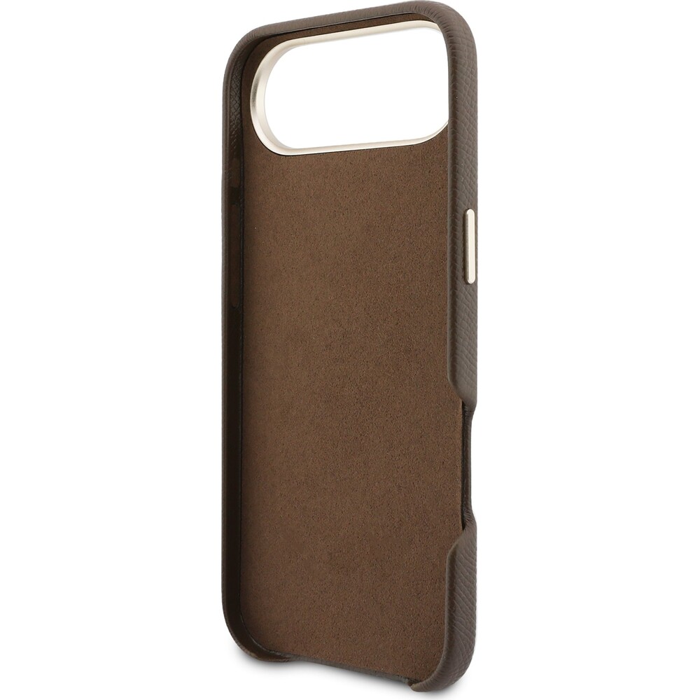 Guess-PU-Resin-Logo-kryt-iPhone-Air-hnedy
