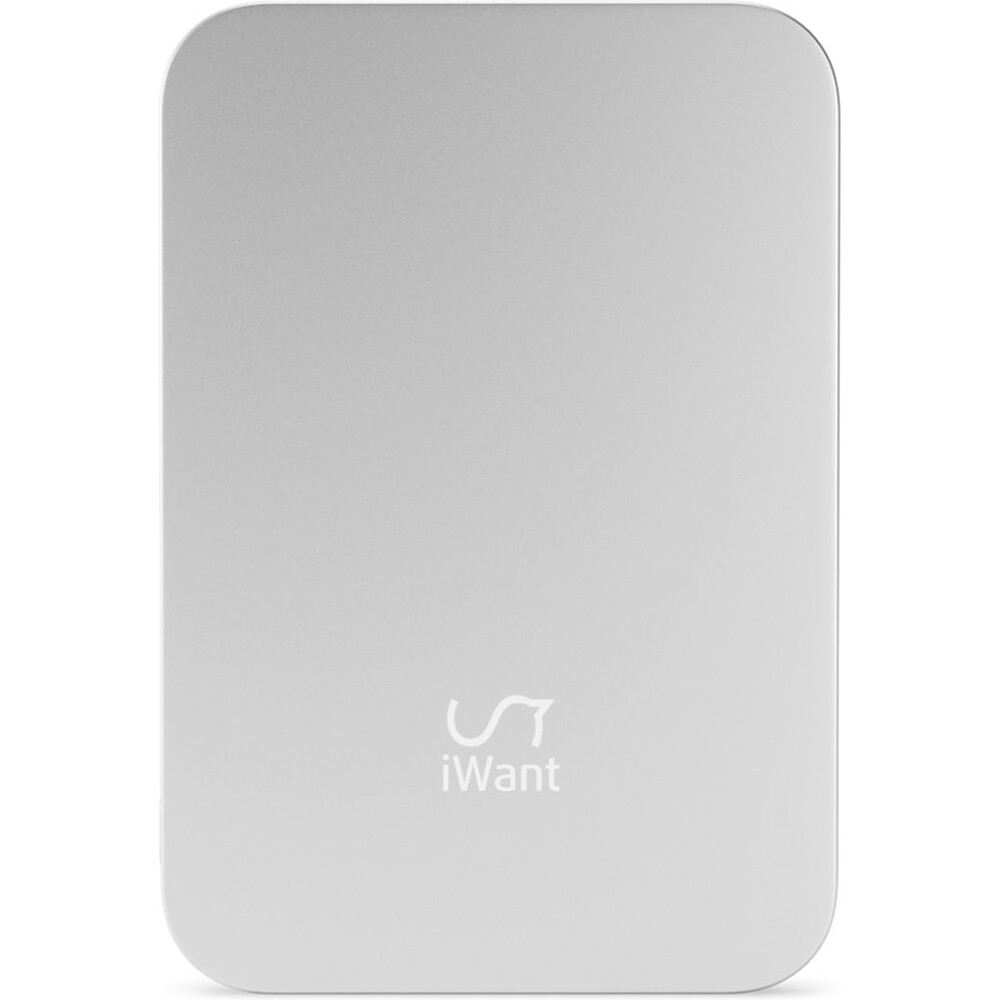 iWant-3000mAh-Aluminium-Mag-MagSafe-bezdratova-powerbanka-stribrna