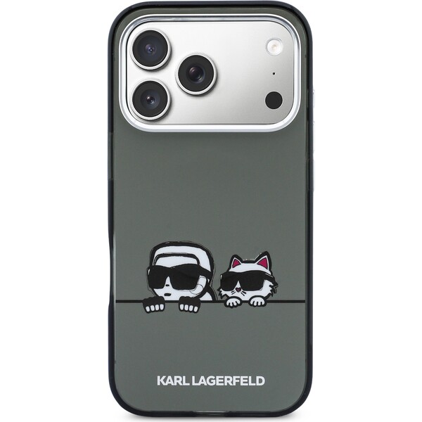 Karl-Lagerfeld-IML-K-CH-Heads-Logo-MagSafe-kryt-iPhone-17-Pro-cerny