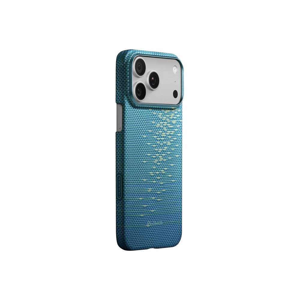 Pitaka-Ultra-Slim-Case-MagSafe-kryt-iPhone-17-Pro-Max-Lucid-Blue