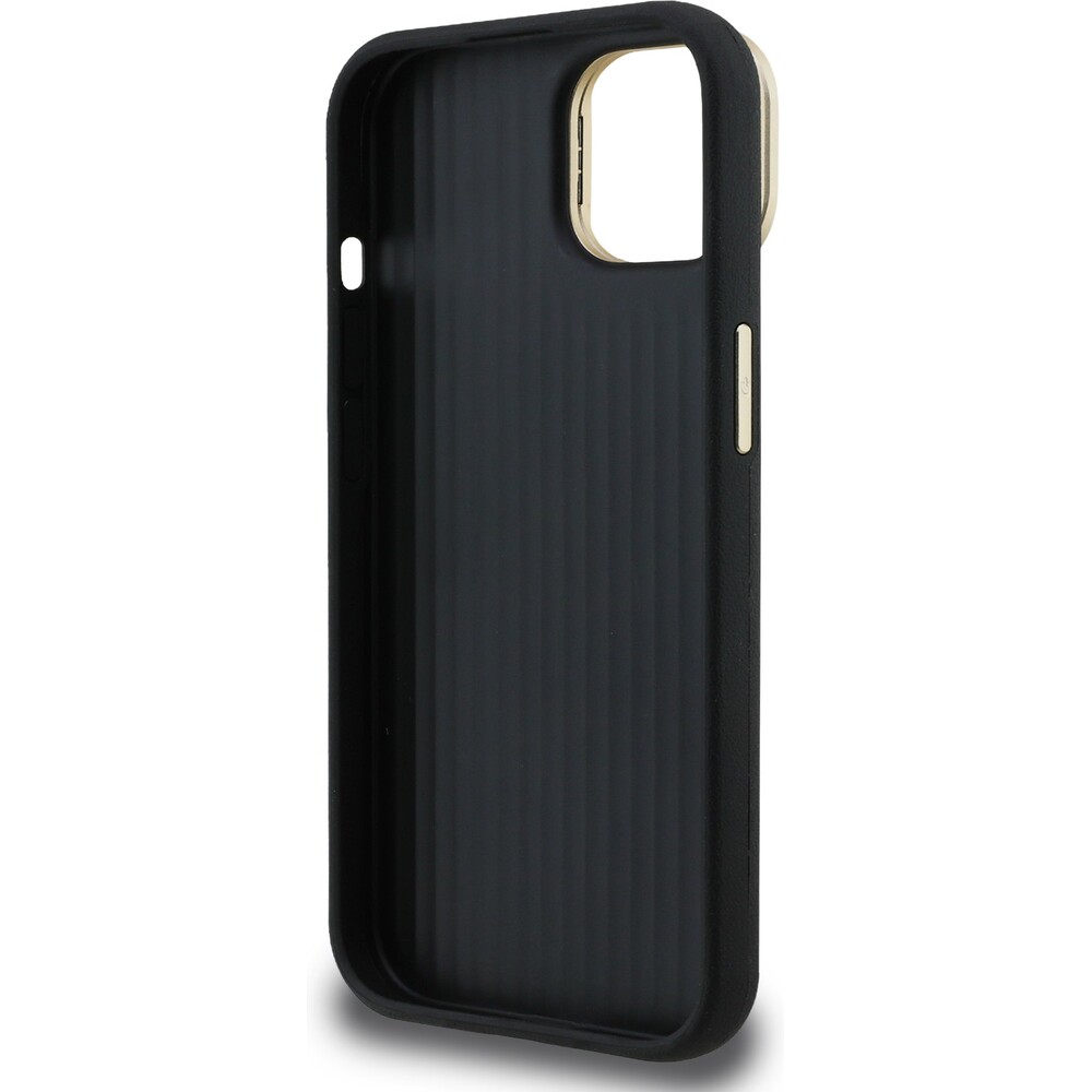 Guess-PU-Grained-4G-Logo-Stand-Camera-Frame-kryt-iPhone-15-cerny