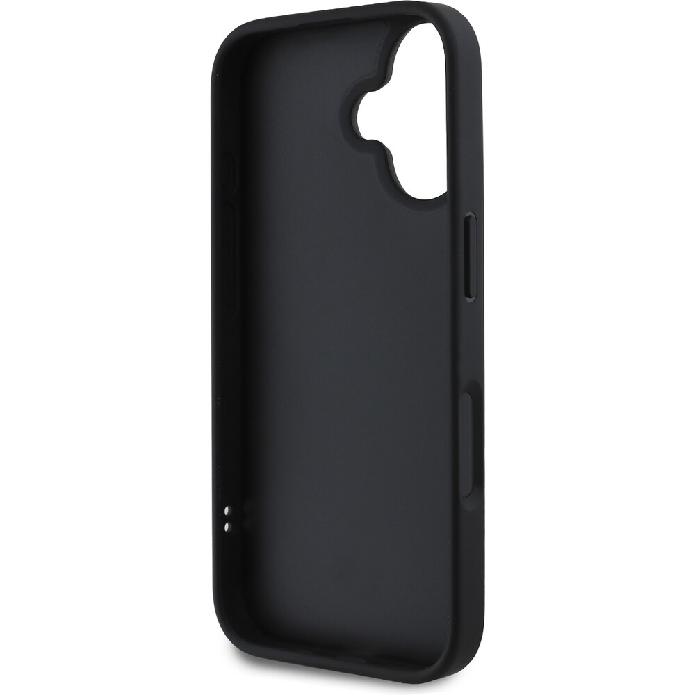 Karl-Lagerfeld-3D-Rubber-Ikonik-kryt-pro-iPhone-16-cerny