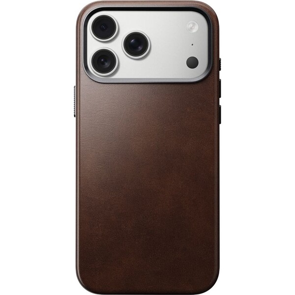 Nomad-Traditional-Leather-Case-Horween-MagSafe-kozeny-kryt-iPhone-17-Pro-Max-Rustic-Brown