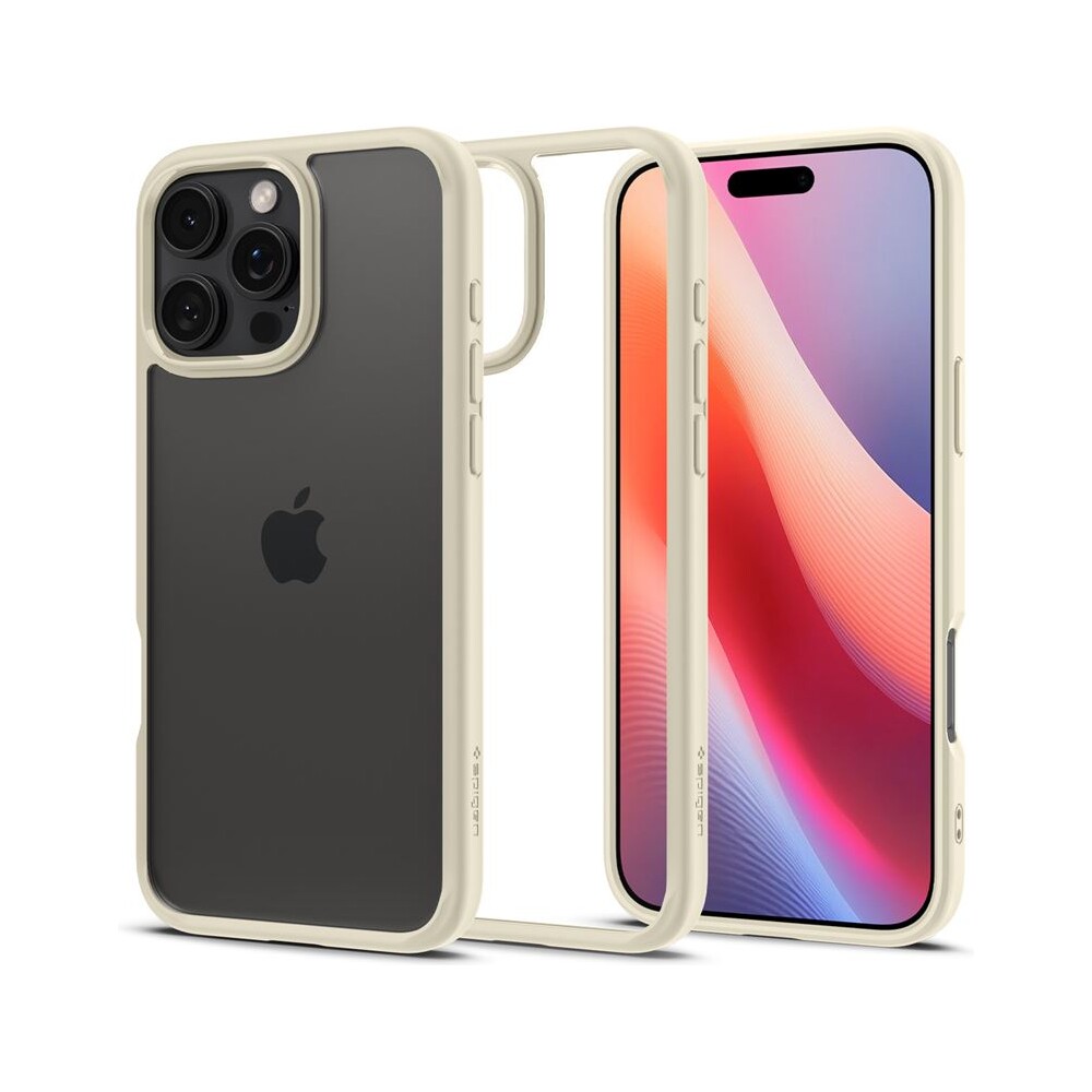 Spigen-Crystal-Hybrid-kryt-iPhone-16-Pro-Max-mute-beige