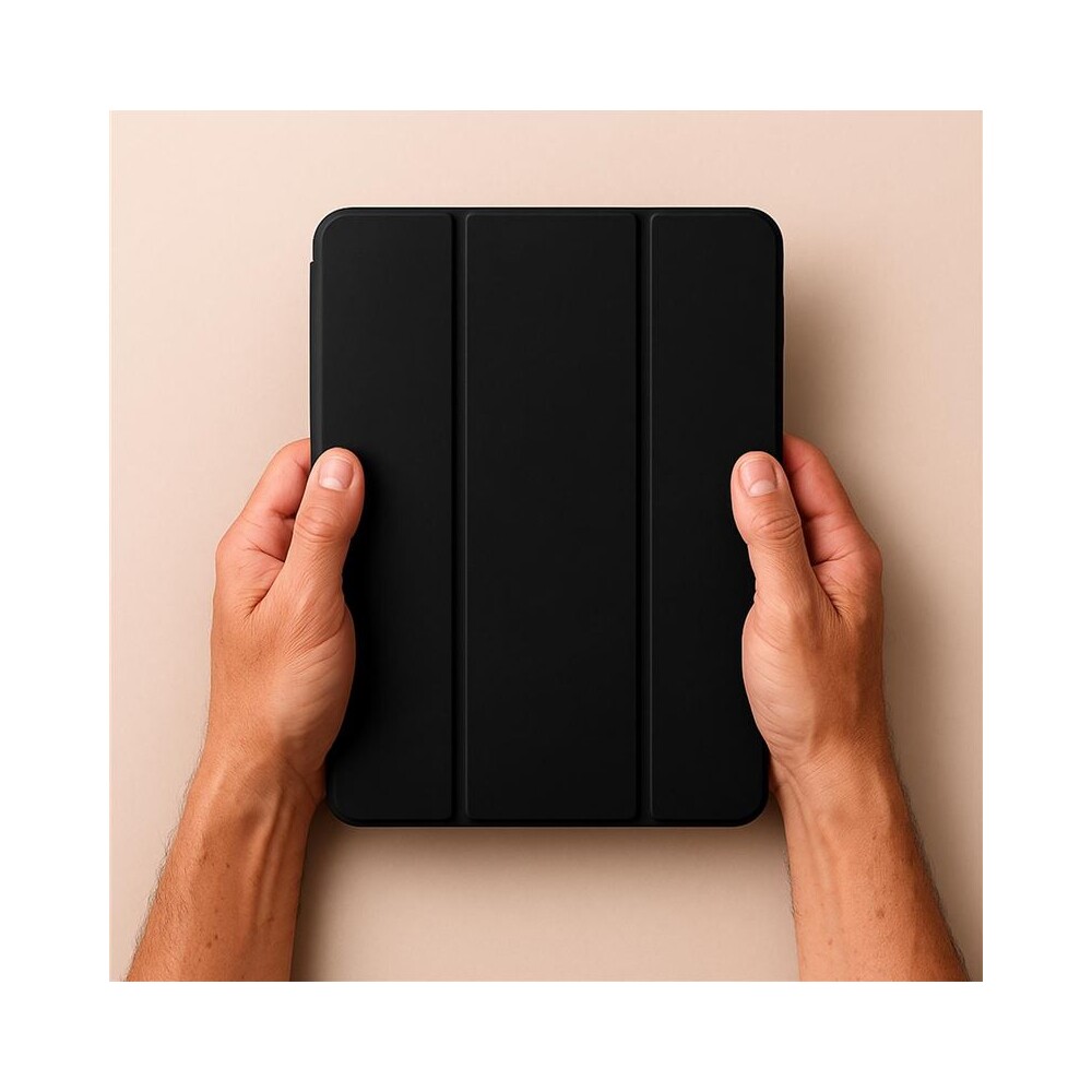 Pipetto-Origami-No7-Tri-Folio-pouzdro-iPad-11-2025-iPad-2022-cerne