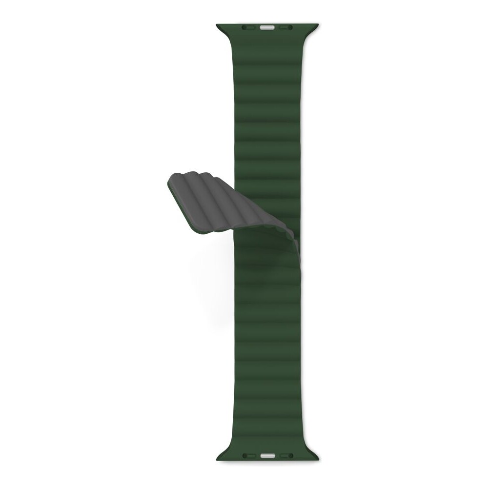 Epico-Watch-Strap-Magnetic-pro-Apple-Watch-38-40-41mm-seda-zelena