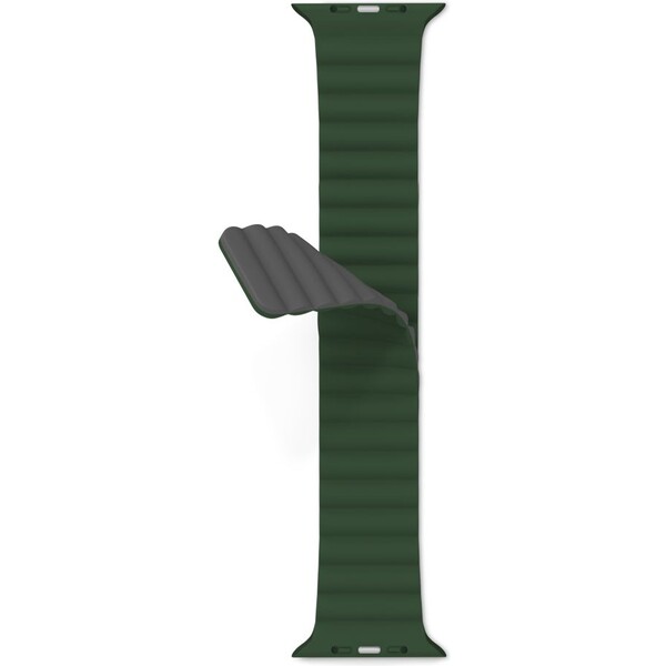 Epico-Watch-Strap-Magnetic-pro-Apple-Watch-38-40-41mm-seda-zelena