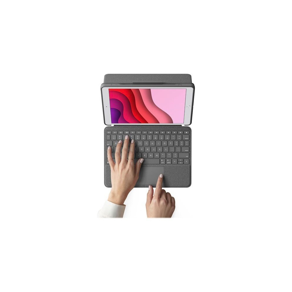 Logitech-Combo-Touch-pouzdro-s-CZ-SK-klavesnici-a-trackpadem-iPad-10-2-cerne