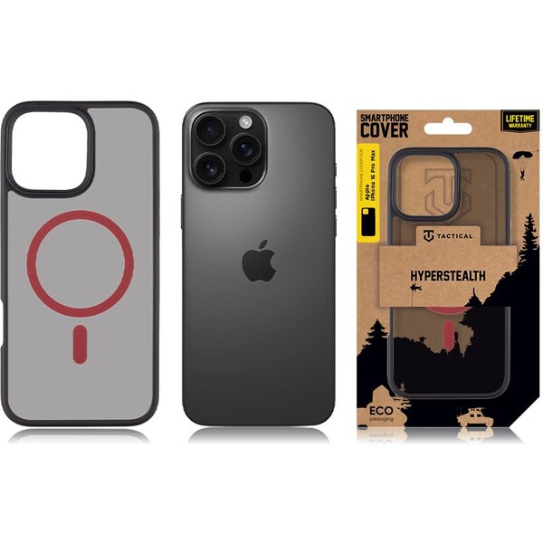 Tactical-MagForce-Hyperstealth-2-0-Kryt-pro-iPhone-16-Pro-Max-Black-Red