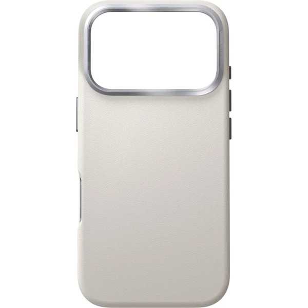UNIQ-Lyden-Premium-Leatherette-MagClick-MagSafe-kryt-iPhone-17-Pro-Clay