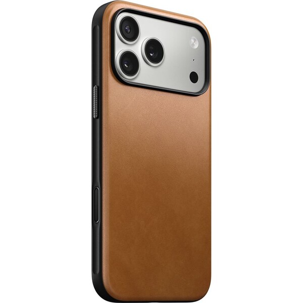 Nomad-Modern-Leather-Case-MagSafe-kozeny-kryt-iPhone-17-Pro-Max-English-Tan