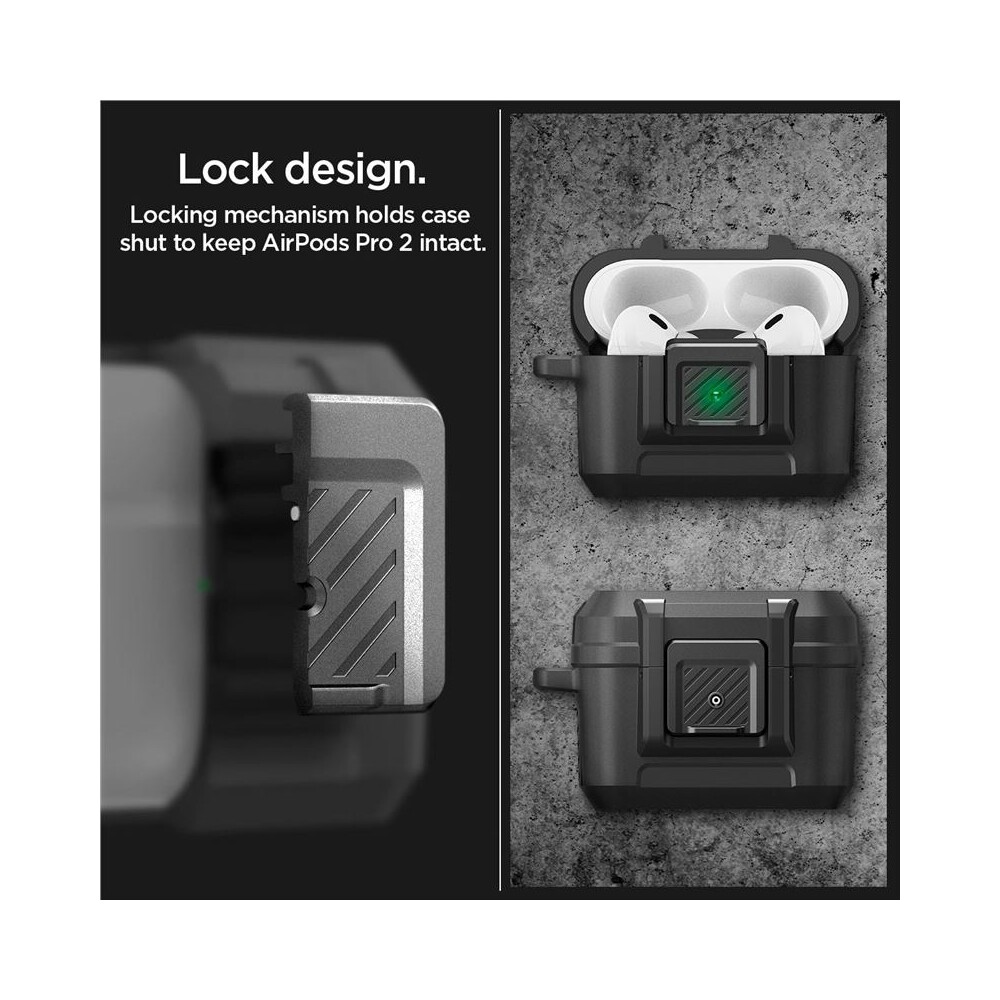 Spigen-Lock-Fit-odolne-pouzdro-Apple-AirPods-Pro-2-Gen-matne-cerne