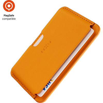 FIXED MagWallet Slim MagSafe peněženka oranžová
