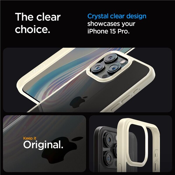 Spigen-Ultra-Hybrid-kryt-iPhone-15-Pro-bezovy