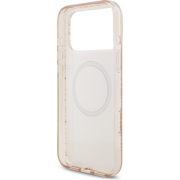 Guess-IML-Flowers-Allover-Strap-MagSafe-kryt-iPhone-17-Pro-Max-ruzovy