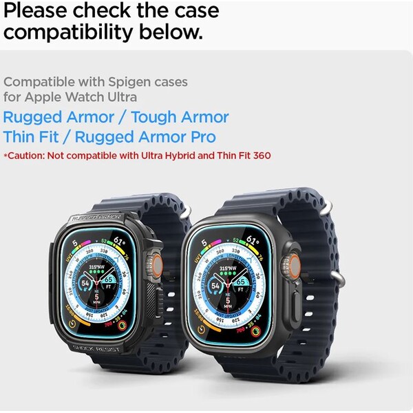 Spigen-Glass-EZ-Fit-2-Pack-sklo-Apple-Watch-Ultra-49mm-cire