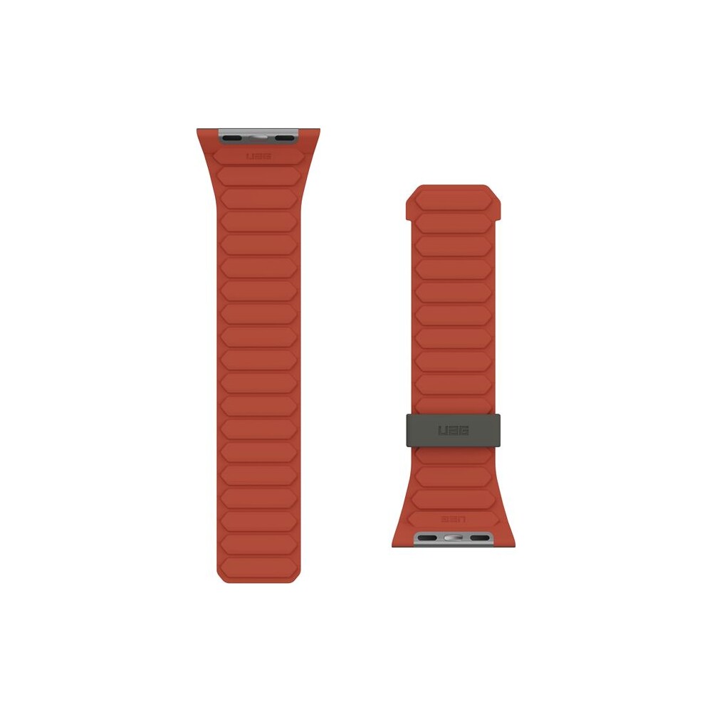 UAG-Pathfinder-reminek-Apple-Watch-49-46-45-44-42mm-olivovy-oranzovy
