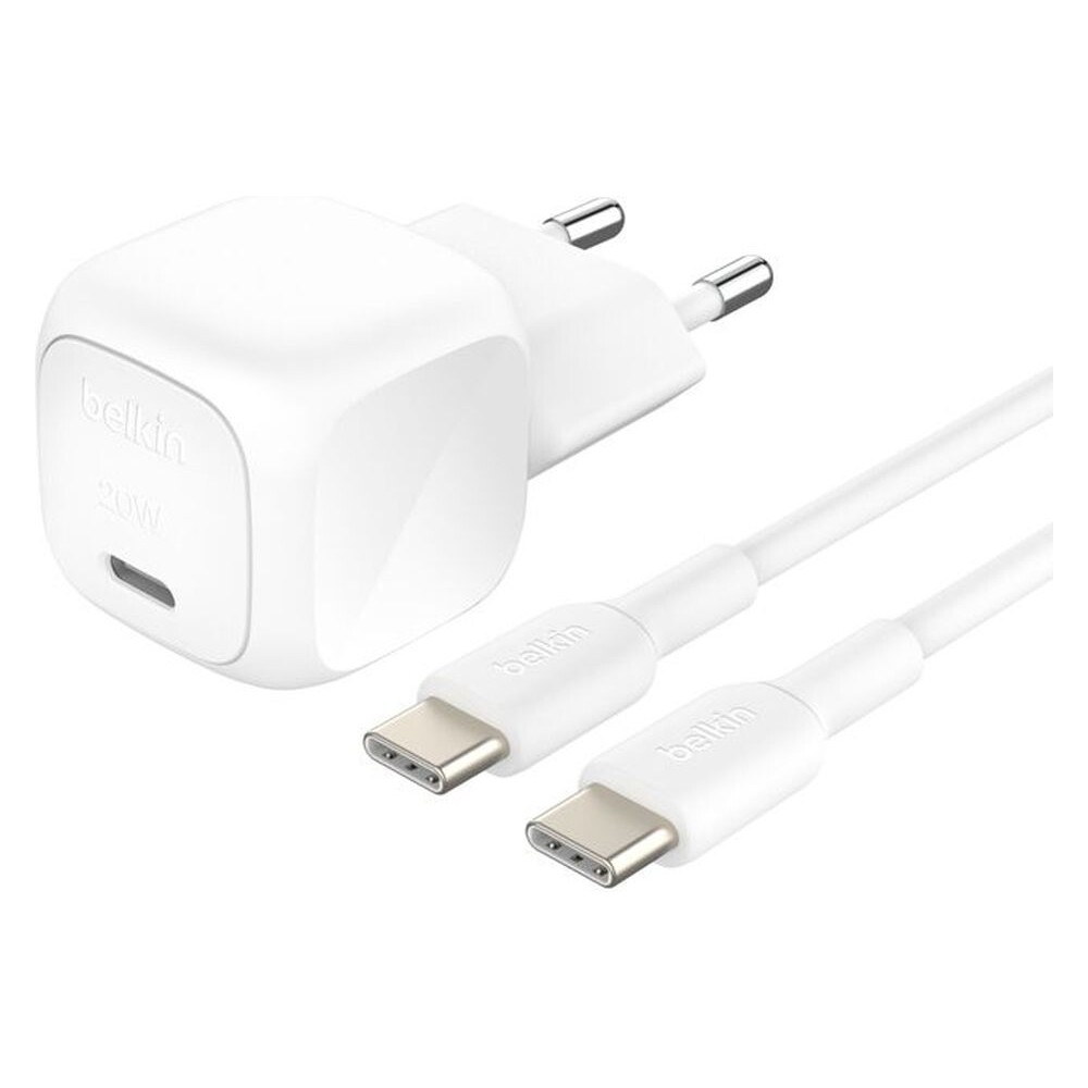 Belkin-BOOST-CHARGE-20W-USB-C-Power-Delivery-PPS-nabijecka-1m-USB-C-USB-C-kabel-bila