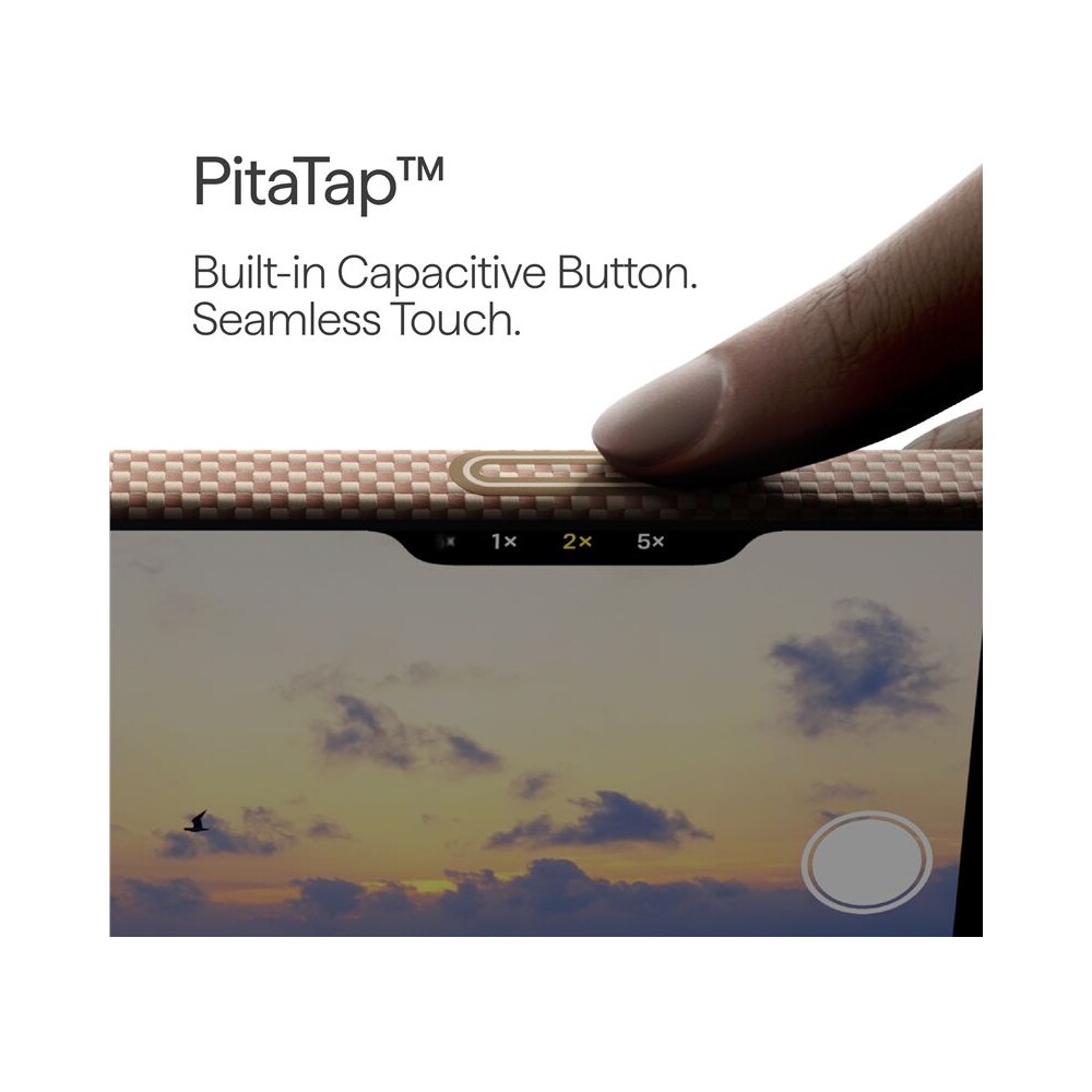 Pitaka-Ultra-Slim-Case-MagSafe-kryt-iPhone-17-Pro-Max-Golden-Glint