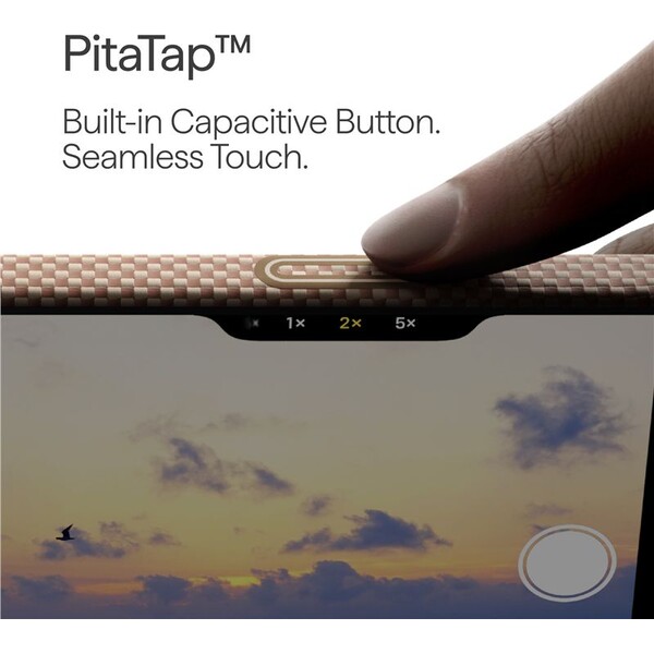 Pitaka-Ultra-Slim-Case-MagSafe-kryt-iPhone-17-Pro-Max-Golden-Glint