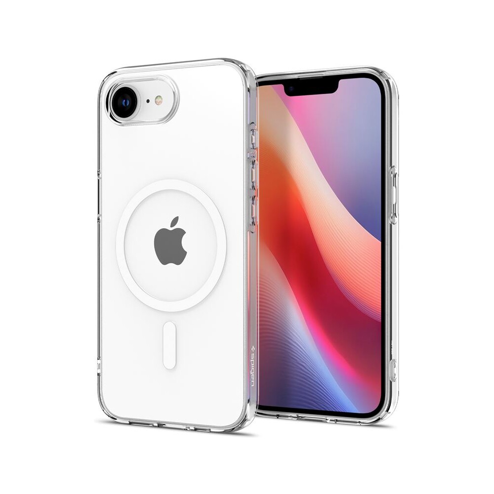 Spigen-Liquid-Crystal-MagSafe-kryt-iPhone-17e-16e-bily