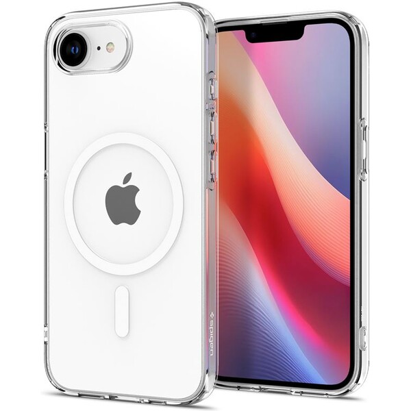 Spigen-Liquid-Crystal-MagSafe-kryt-iPhone-17e-16e-bily