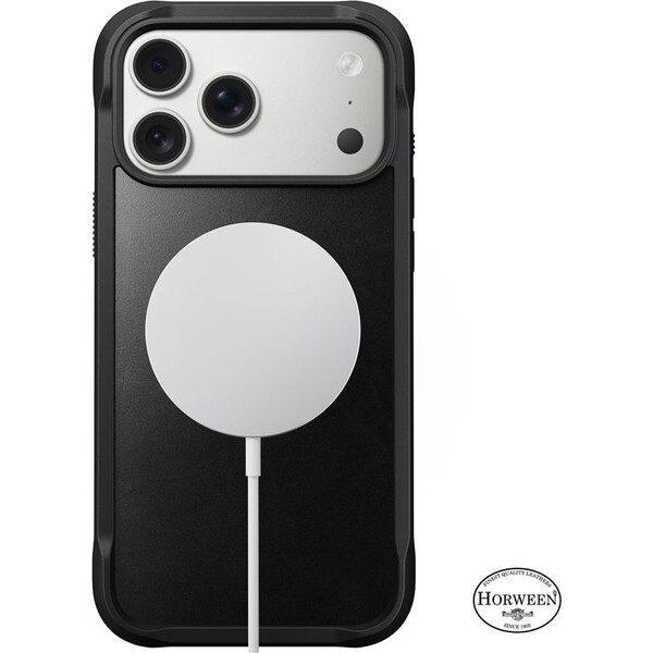 Nomad-Rugged-Leather-Case-Horween-MagSafe-kozeny-kryt-iPhone-17-Pro-Max-Black