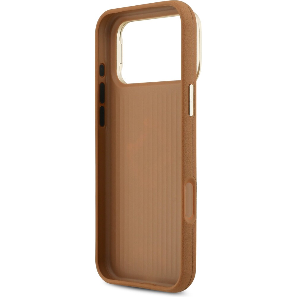 Guess-PU-Grained-4G-Logo-Stand-Camera-Frame-kryt-iPhone-17-Pro-Max-hnedy