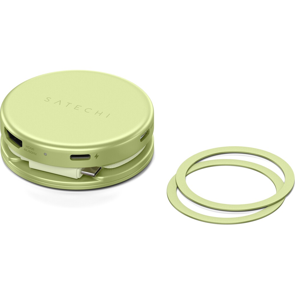 Satechi-OntheGo-5-in-1-Multiport-Adapter-MacBook-Neo-citrusove-zluty