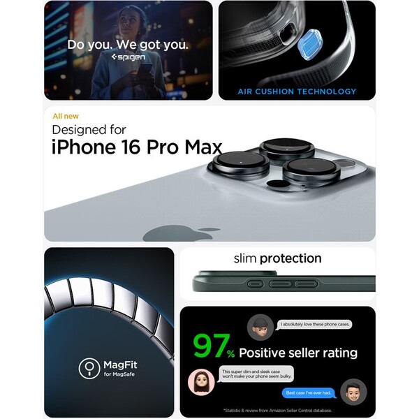 Spigen-Thin-Fit-MagSafe-kryt-iPhone-16-Pro-Max-abyss-green