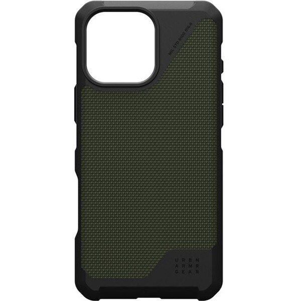 UAG-Metropolis-LT-Magsafe-Kevlar-kryt-iPhone-16-Pro-Max-olivove-zeleny