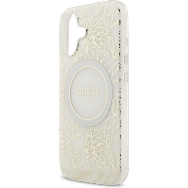 Guess-IML-Flowers-Allover-Strap-MagSafe-kryt-iPhone-17-bily