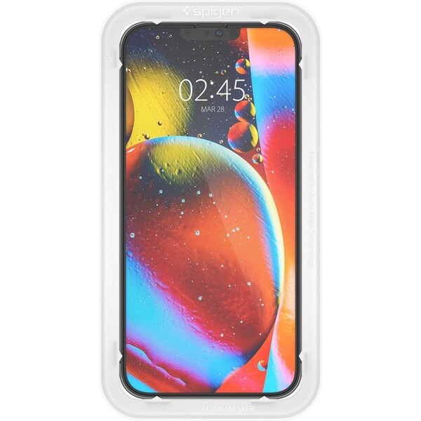 Spigen-tR-Align-Master-tvrzene-sklo-2ks-iPhone-14-Plus-13-Pro-Max-cerne