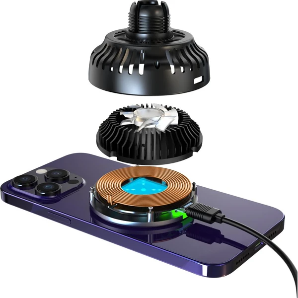 FIXED-MagCool-MagSafe-drzak-s-aktivnim-chlazenim-do-mrizky-ventilace-15W-cerny