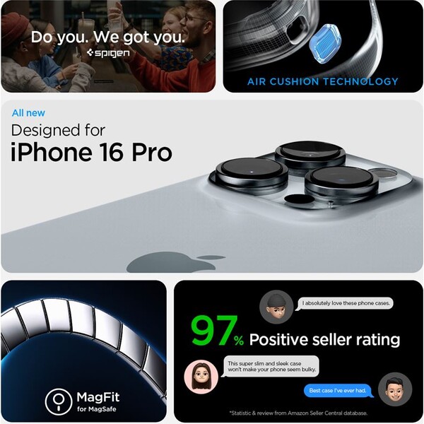 Spigen-Tough-Armor-MagSafe-kryt-iPhone-16-Pro-black
