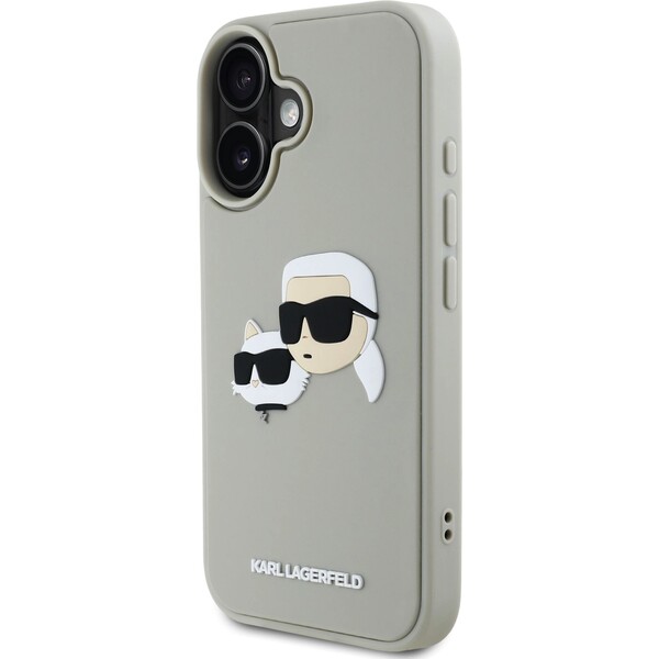 Karl-Lagerfeld-3D-Rubber-Double-Heads-kryt-iPhone-16-bezovy