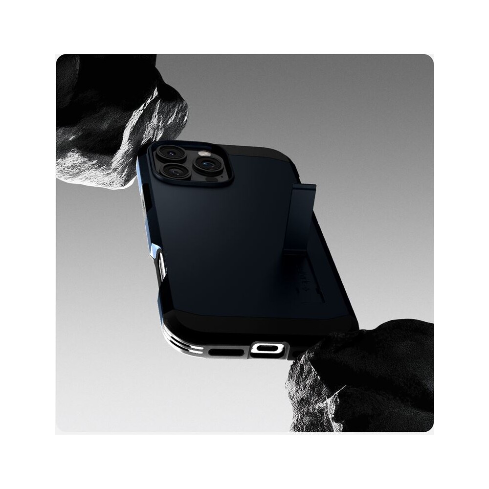 Spigen-Tough-Armor-MagSafe-kryt-iPhone-16-Pro-metal-slate