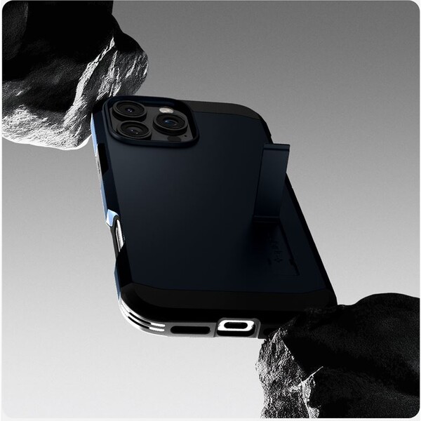Spigen-Tough-Armor-MagSafe-kryt-iPhone-16-Pro-metal-slate