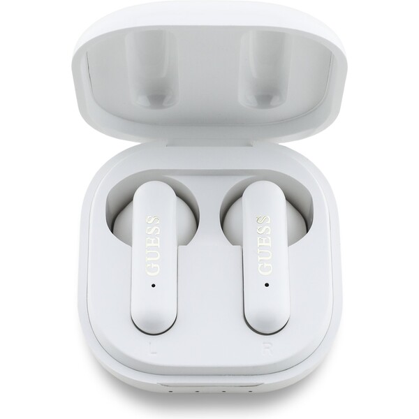 Guess-4G-Metal-Logo-TWS-Bezdratova-sluchatka-bila