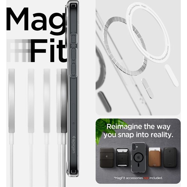 Spigen-Ultra-Hybrid-MagSafe-kryt-iPhone-16-black