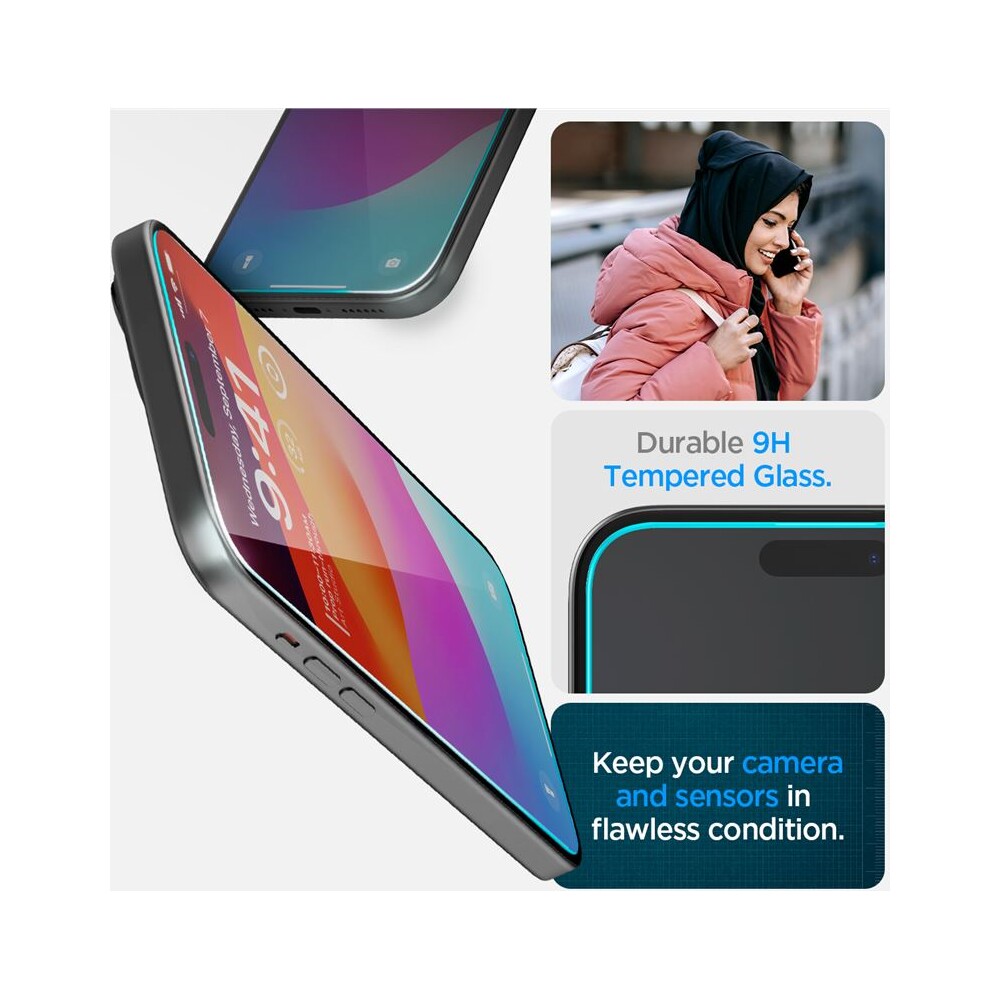 Spigen-Glass-tR-EZ-Fit-tvrzene-sklo-iPhone-16-15-cire-2-ks-