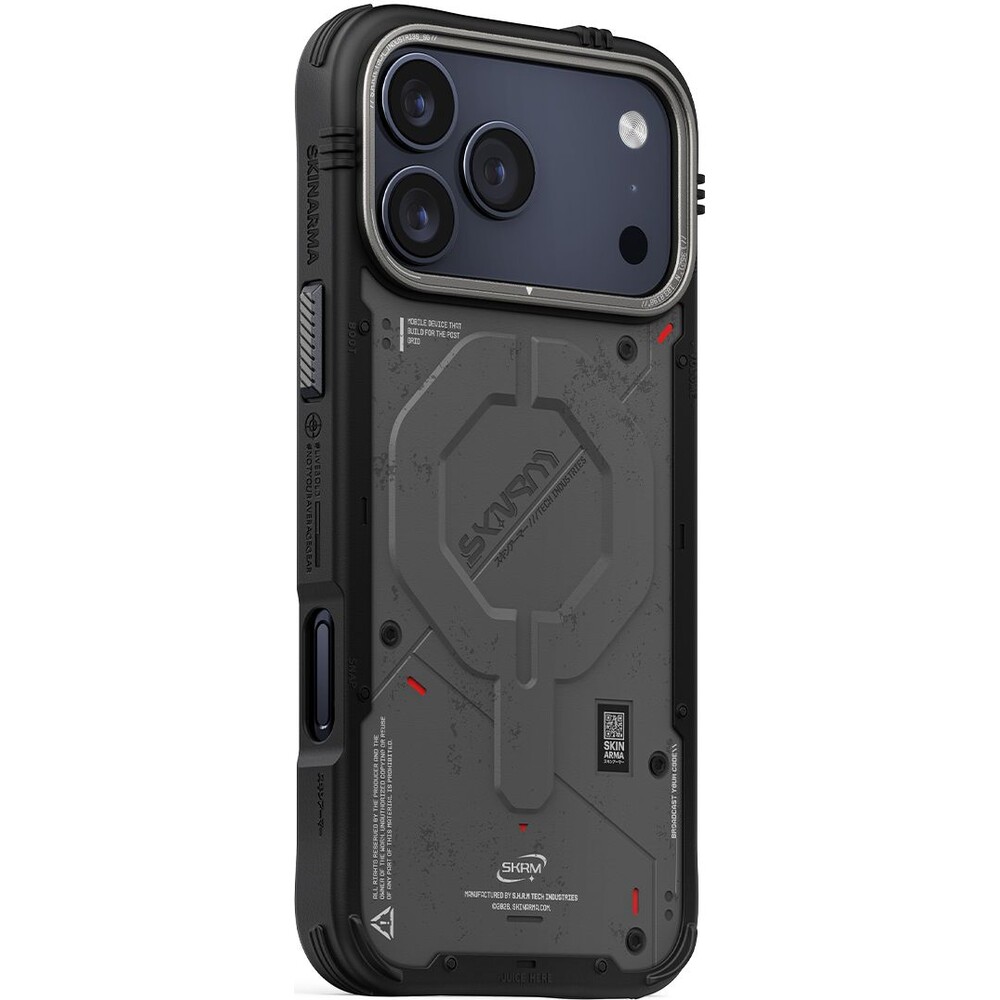 SKINARMA-Vigor-Mag-Charge-MagSafe-kryt-iPhone-17-Pro-Max-Charcoal