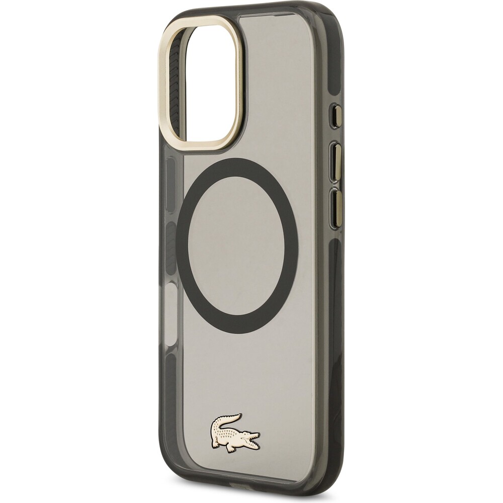 Lacoste-PC-TPU-Frosted-Finish-Gold-Logo-MagSafe-kryt-iPhone-17-cerny