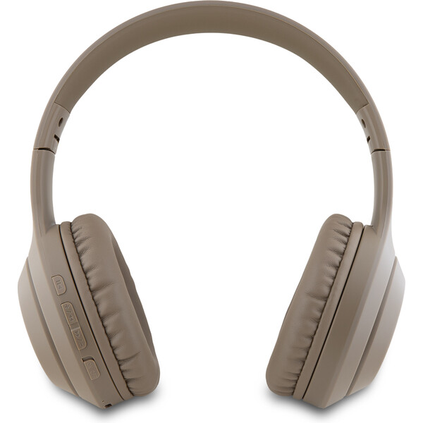 Guess-Classic-Silver-Logo-Bluetooth-bezdratova-sluchatka-hneda