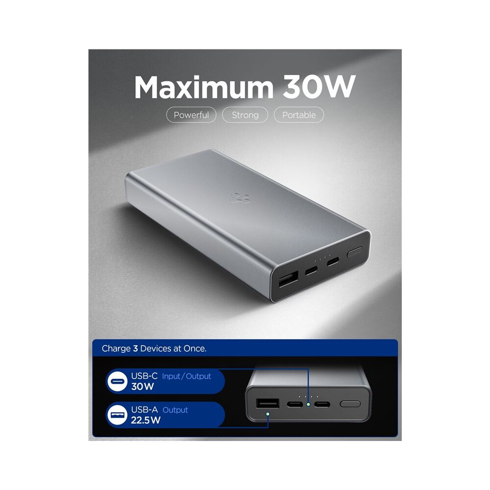 Spigen-Essential-powerbanka-20000mAh-30W-seda-EA3020-