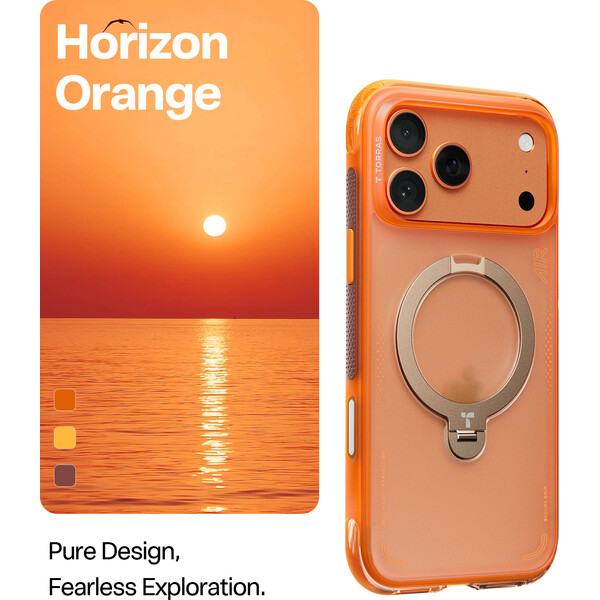 Torras-Ostand-Q3-Air-MagSafe-kryt-iPhone-17-Pro-Max-horizon-orange