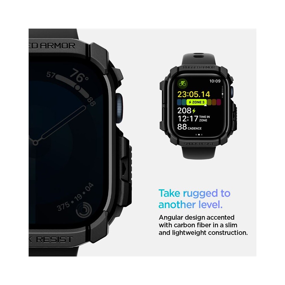 Spigen-Rugged-Armor-kryt-pro-Apple-Watch-10-11-42mm-matne-cerny