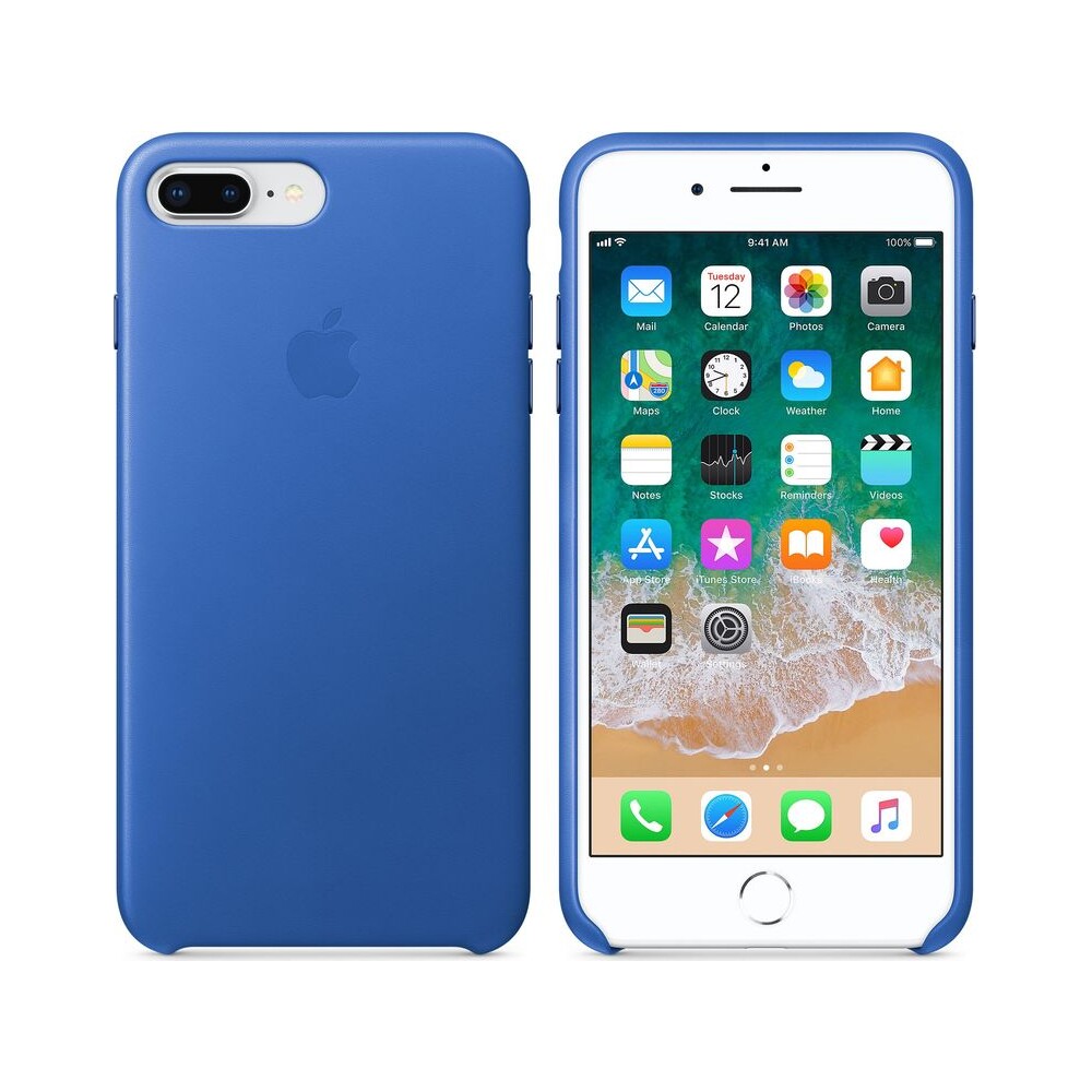 Apple-kozene-pouzdro-iPhone-8-Plus-7-Plus-elektro-modre
